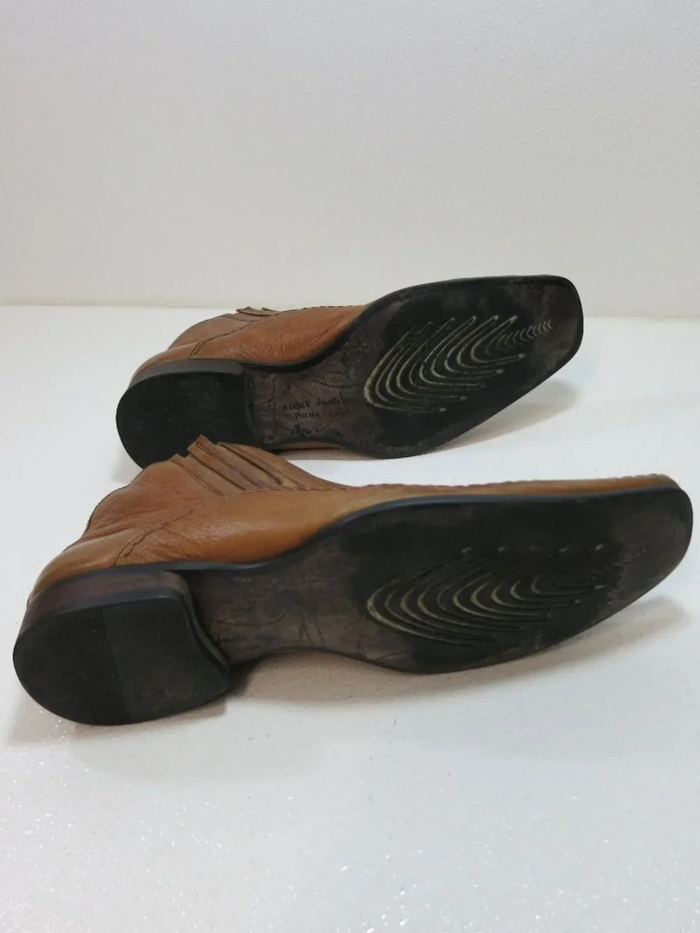 Kenneth Cole Reaction Oil Tanned Leather Dress Boots Men's Footwear Shoes Sz 11